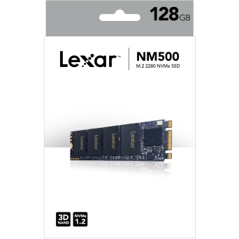 כרטיס זכרון Lexar 128GB NM500 M.2 2280 NVMe SSD