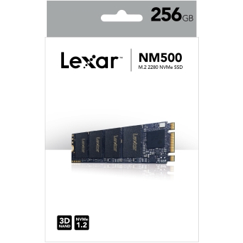 כרטיס זכרון Lexar 256GB NM500 M.2 2280 NVMe SSD