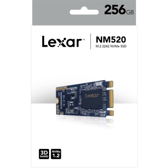 כרטיס זכרון Lexar 256GB NM520 M.2 2242 NVMe SSD